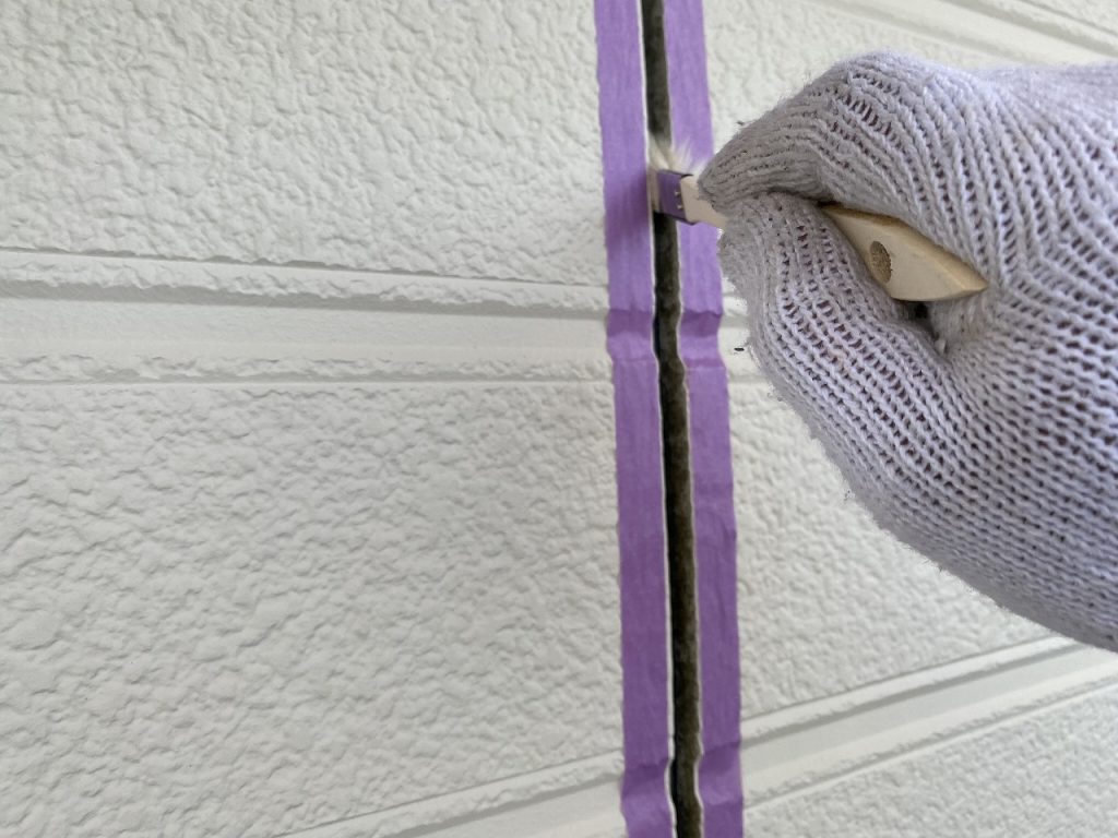 岐阜市I様邸の外壁塗装の施工写真